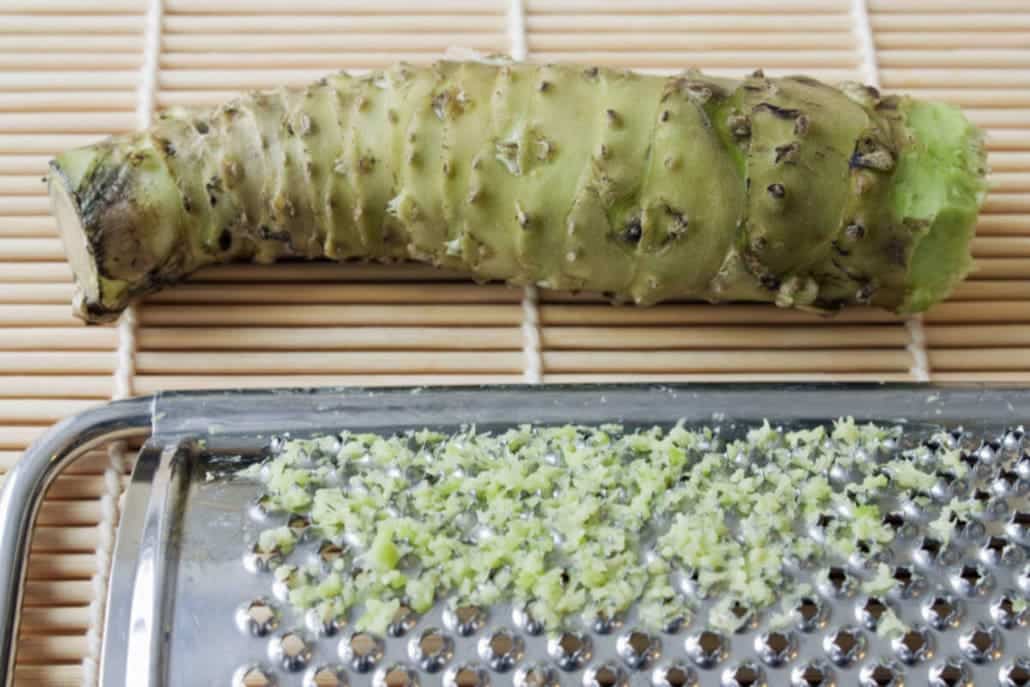 Wasabi geriebener Meerrettich